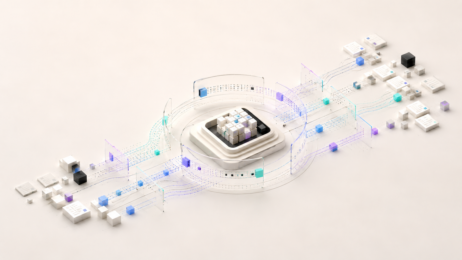 Abstract AI governance and cyber security system
