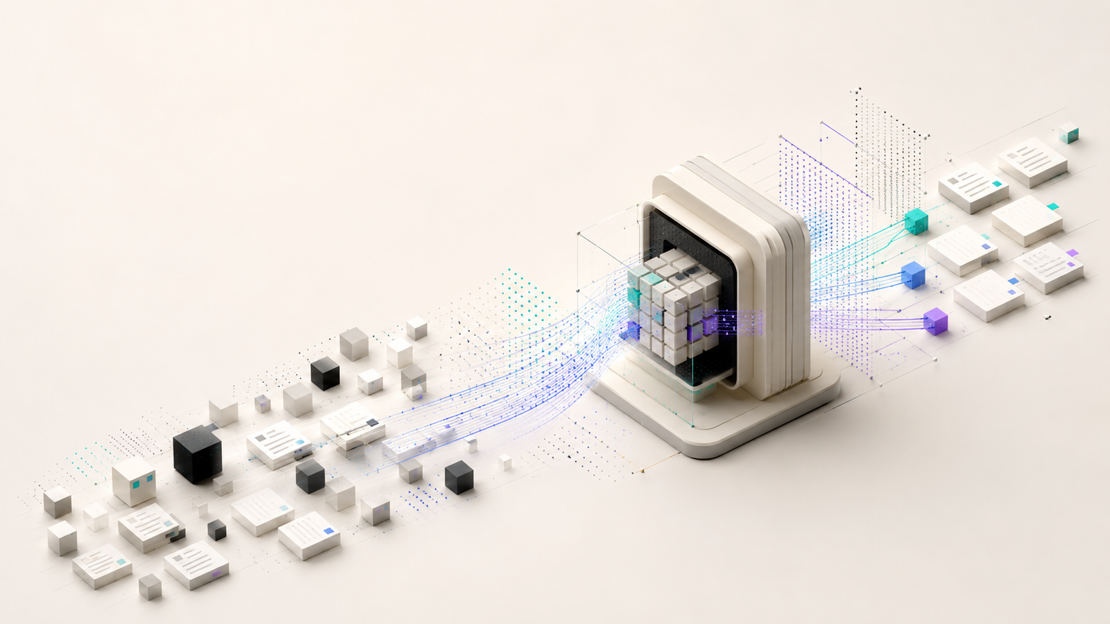 Abstract machine learning data pipeline